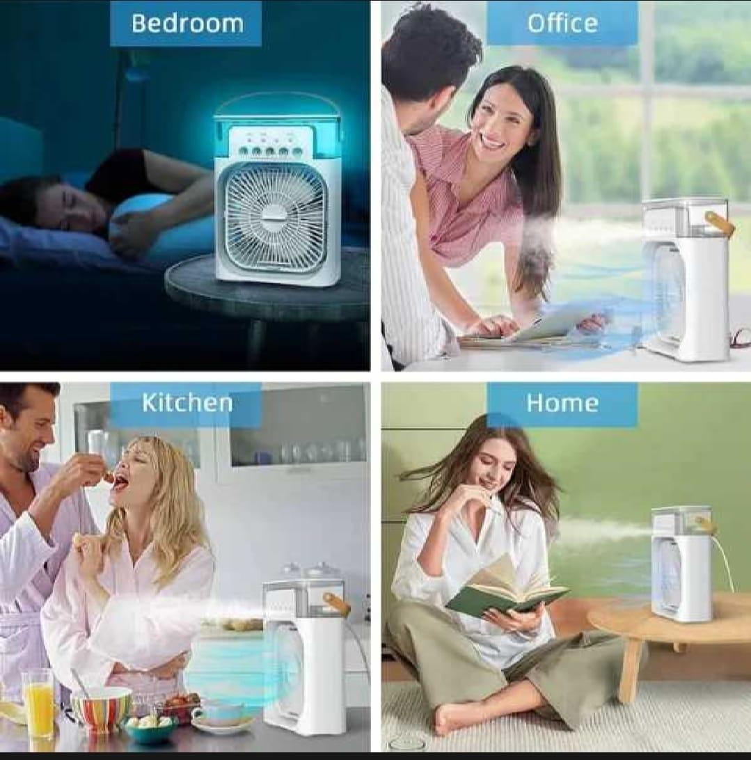 MZ57800000271GALAXY Mini Air Conditioner - 1 Pc Portable Fan with 3 Fan Speeds and 60° Adjustment