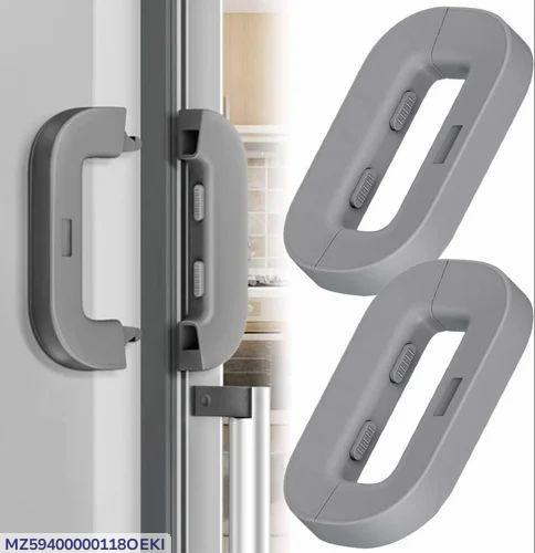 Self-Adhesive Freezer Lock Refrigerator Fridge Door Lock