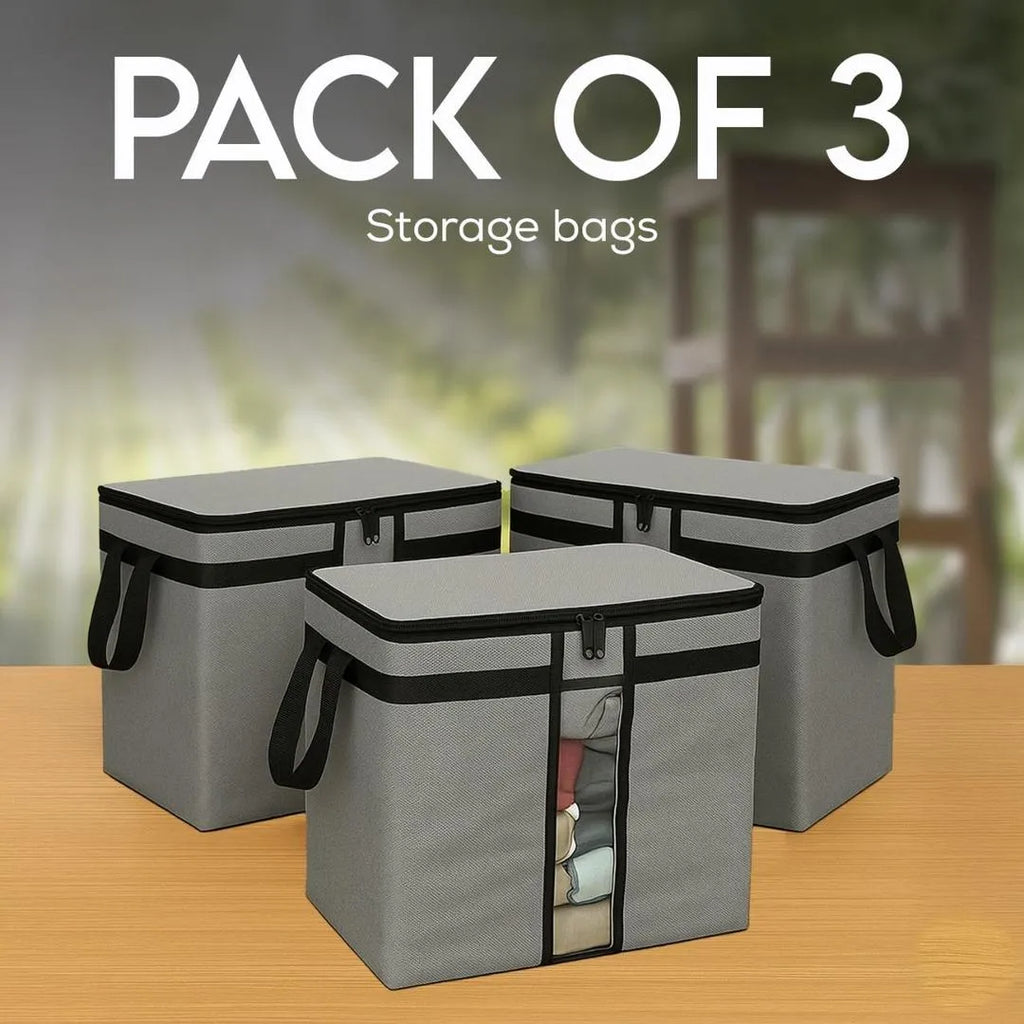 Easy-To-Use Features For Convenience Storage Bags