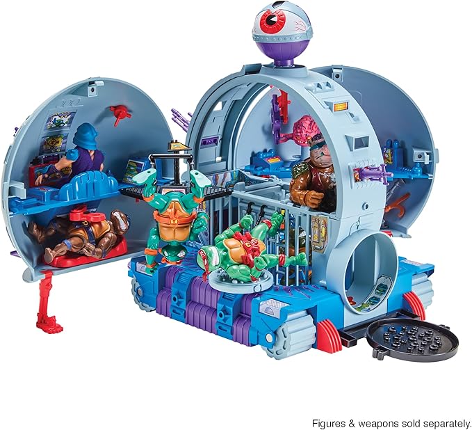 Teenage Mutant Ninja Turtles TMNT Classic Technodrome Playset - Amazon Exclusive